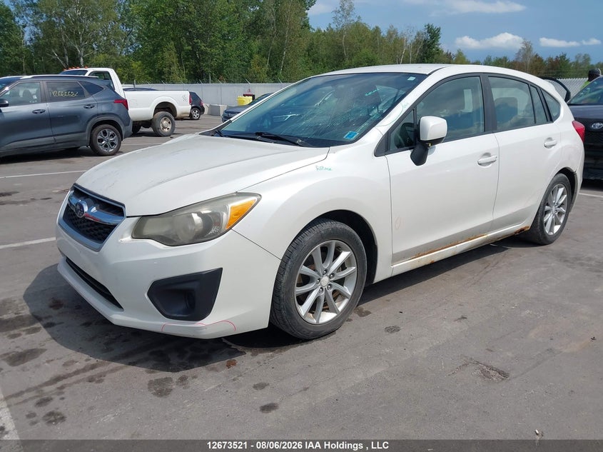 2012 Subaru Impreza, Удар спереди, IAAI, VIN JF1GPAC61CH207010 — фото 2