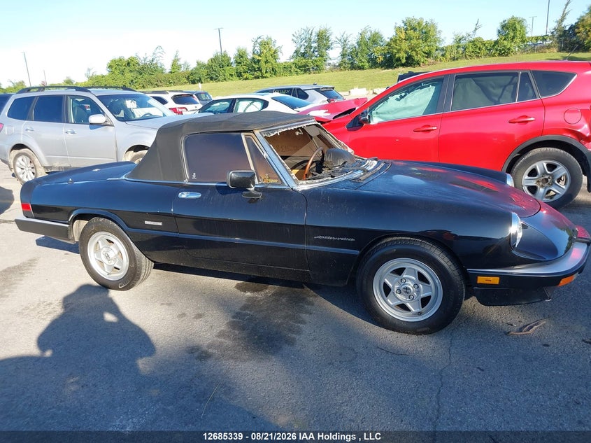 1990 ALFA ROMEO SPIDER CABRIO 2.0L I4 FI DOHC F