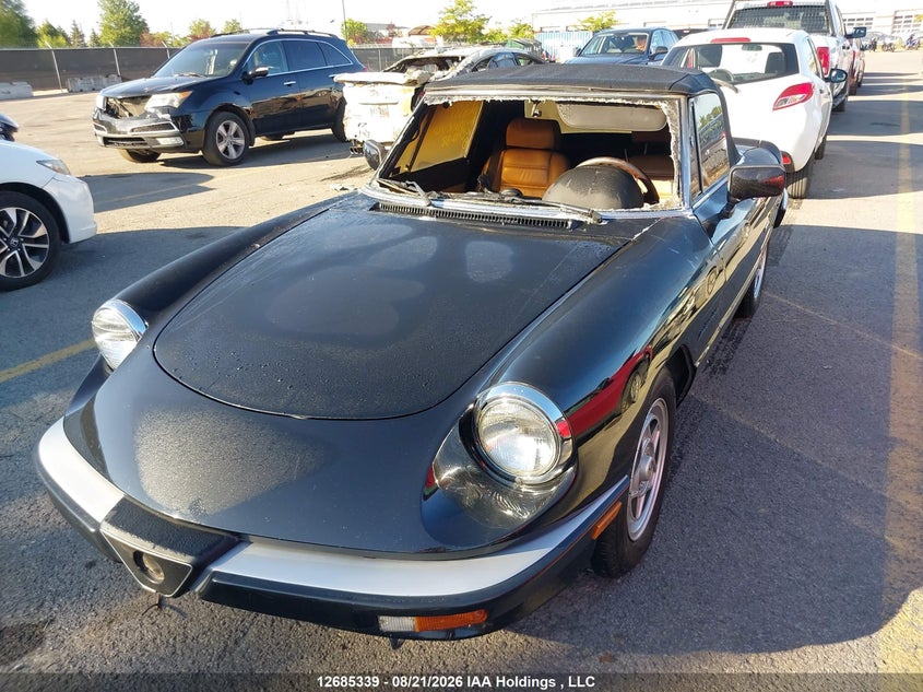 1990 ALFA ROMEO SPIDER CABRIO 2.0L I4 FI DOHC F