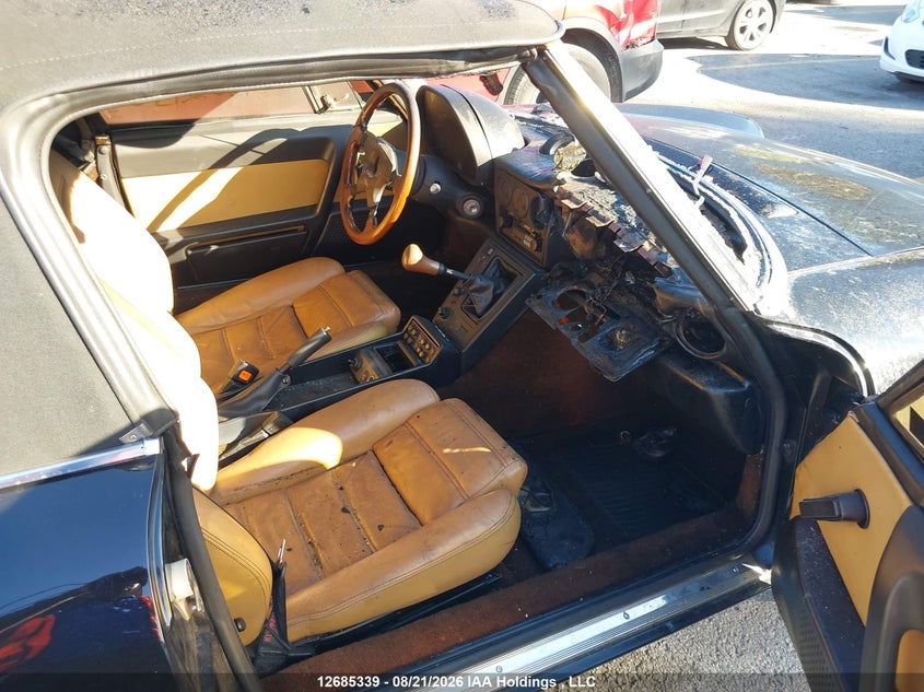 1990 ALFA ROMEO SPIDER CABRIO 2.0L I4 FI DOHC F