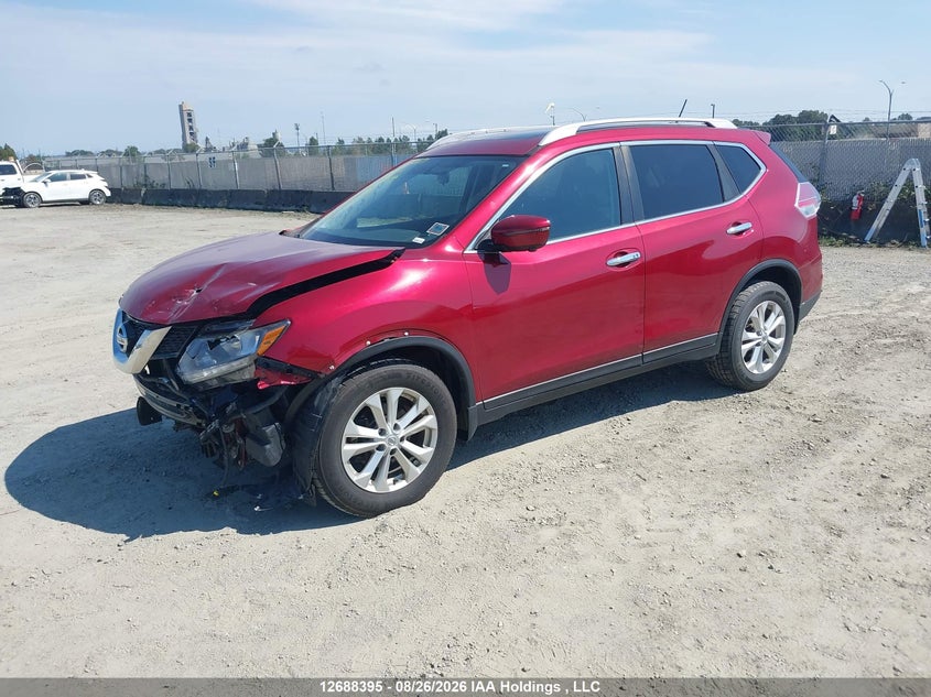 Vin: 5n1at2mv8gc885890, lot: 3093039, nissan rogue s/sl/sv 20162