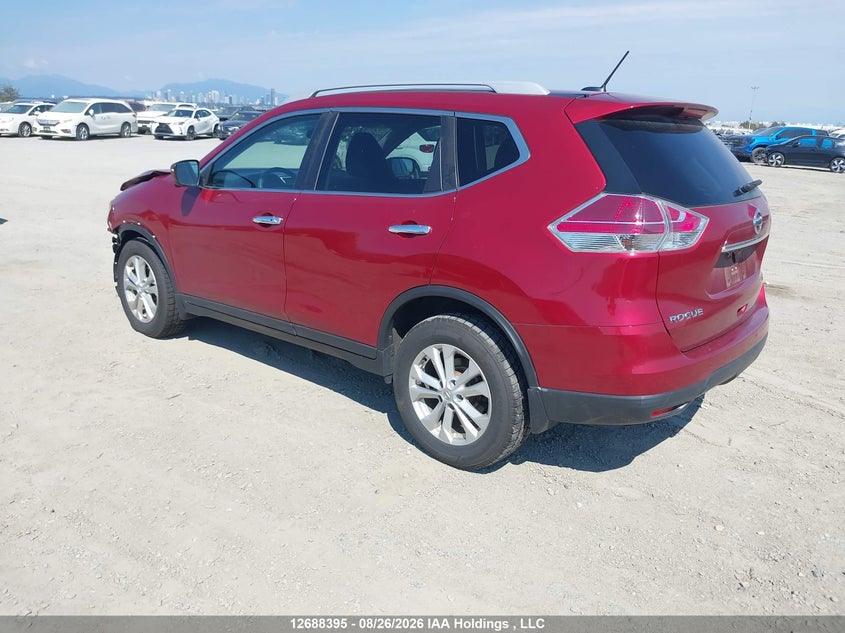Vin: 5n1at2mv8gc885890, lot: 3093039, nissan rogue s/sl/sv 20163