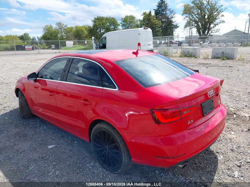 Vin: wauffrff3f1095419, lot: 3093050, audi s3/a3 20153