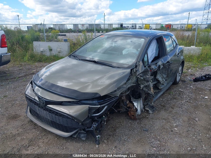 Vin: jtnk4rbe0k3063994, lot: 3093078, toyota corolla 20192