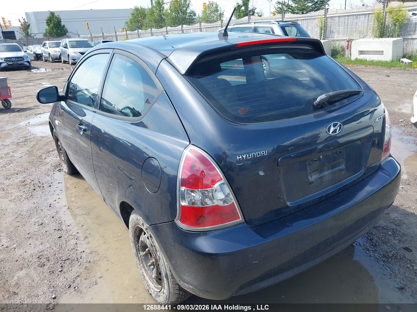 Vin: kmhcn3bc3au160189, lot: 3093085, hyundai accent 20103