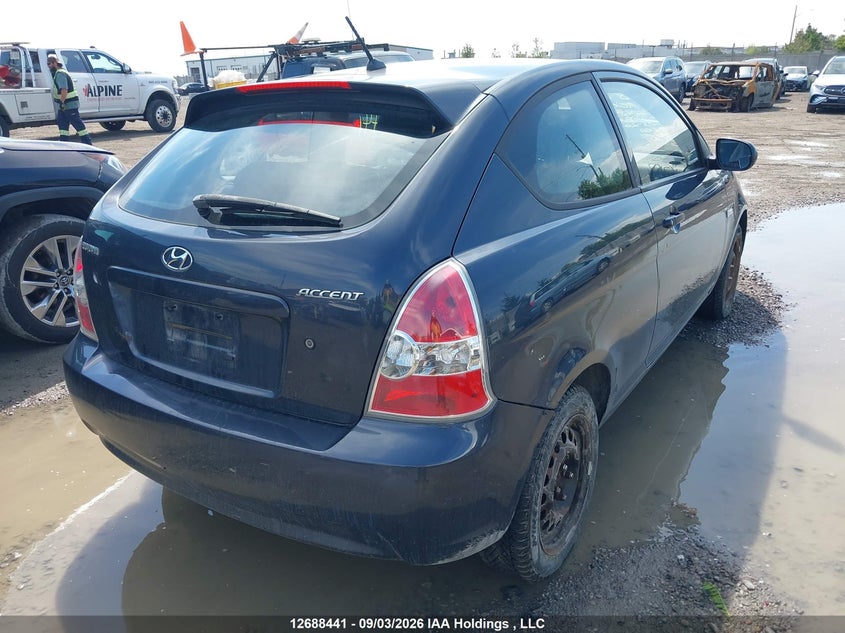 Vin: kmhcn3bc3au160189, lot: 3093085, hyundai accent 20104
