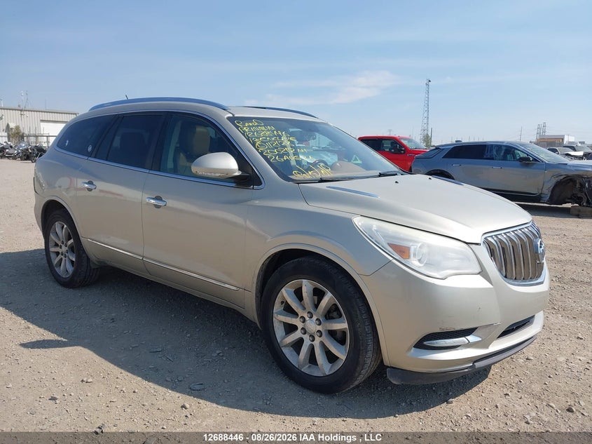 2013 Buick Enclave Premium, Rear, IAAI, VIN 5GAKVDKDXDJ112128