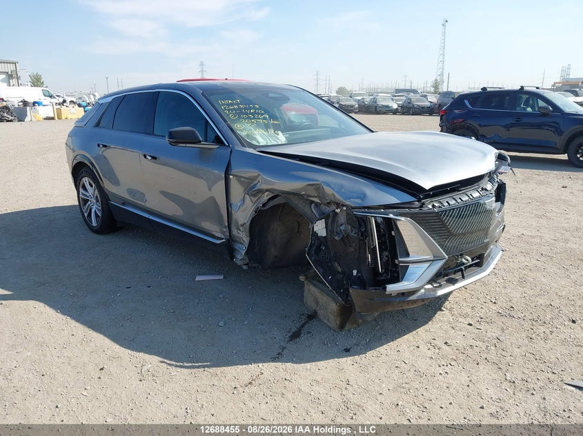2024 Cadillac Lyriq Tech, Front, IAAI, VIN 1GYKPMRL4RZ103269