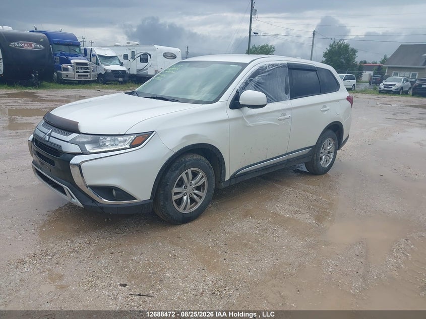 2020 Mitsubishi Outlander, Вилучене, IAAI, VIN JA4AZ2A31LZ602706 — фото 2