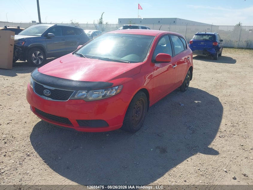 2012 Kia Forte, Благотворительность, IAAI, VIN KNAFU5A25C5614574 — фото 2