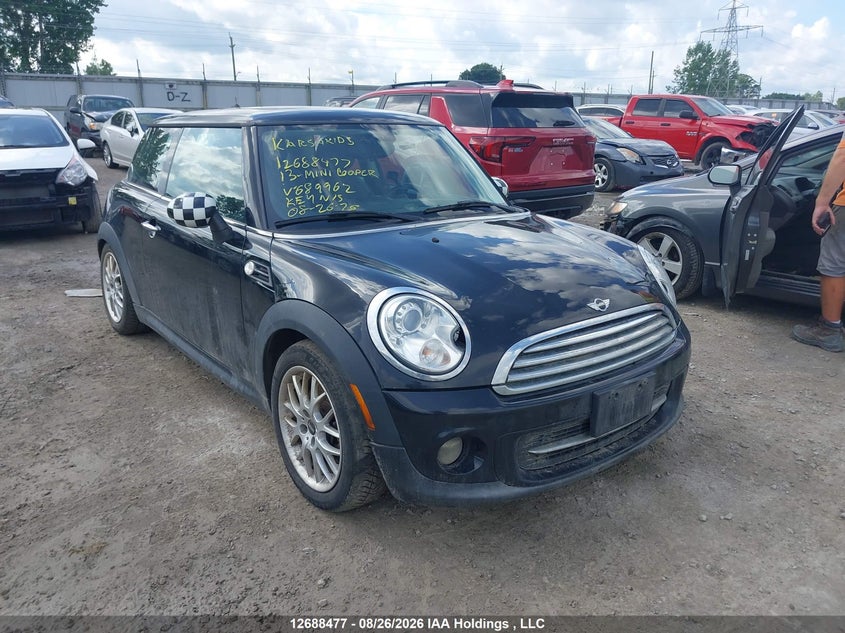 2013 Mini Cooper, Charity, IAAI, VIN WMWSU3C55DT689962