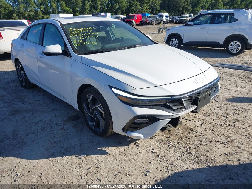 Vin: kmhln4dj1ru101977, lot: 3093140, hyundai elantra hybrid luxury 2024 img_1