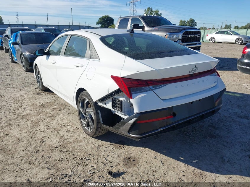 Vin: kmhln4dj1ru101977, lot: 3093140, hyundai elantra hybrid luxury 20243