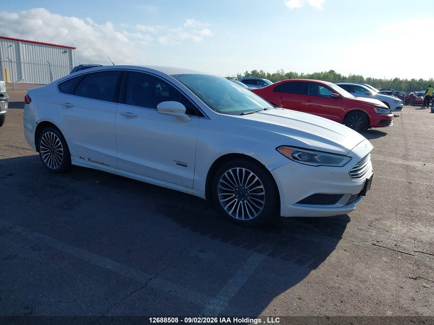 2018 Ford Fusion Se Phev, Front, IAAI, VIN 3FA6P0PU8JR123213