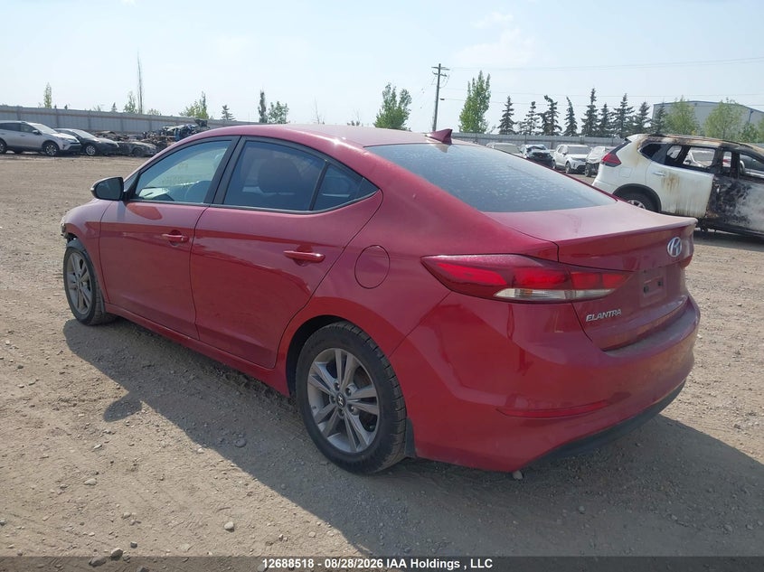 Vin: kmhd84lf6ju537866, lot: 3093167, hyundai elantra gl 20183