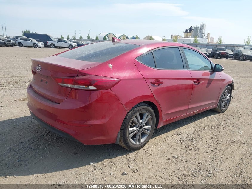 Vin: kmhd84lf6ju537866, lot: 3093167, hyundai elantra gl 20184
