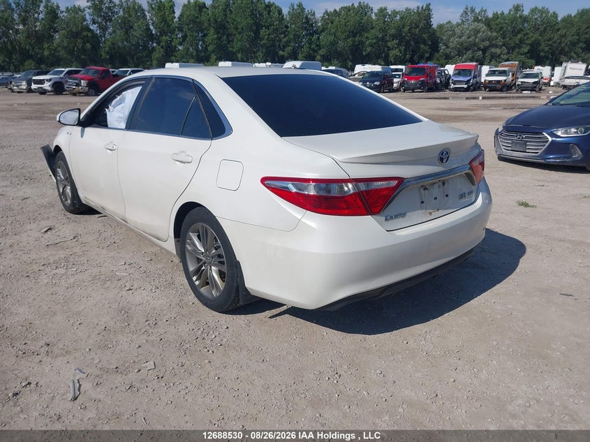 Vin: 4t1bd1fk7hu205147, lot: 3093180, toyota camry hybrid se 20173
