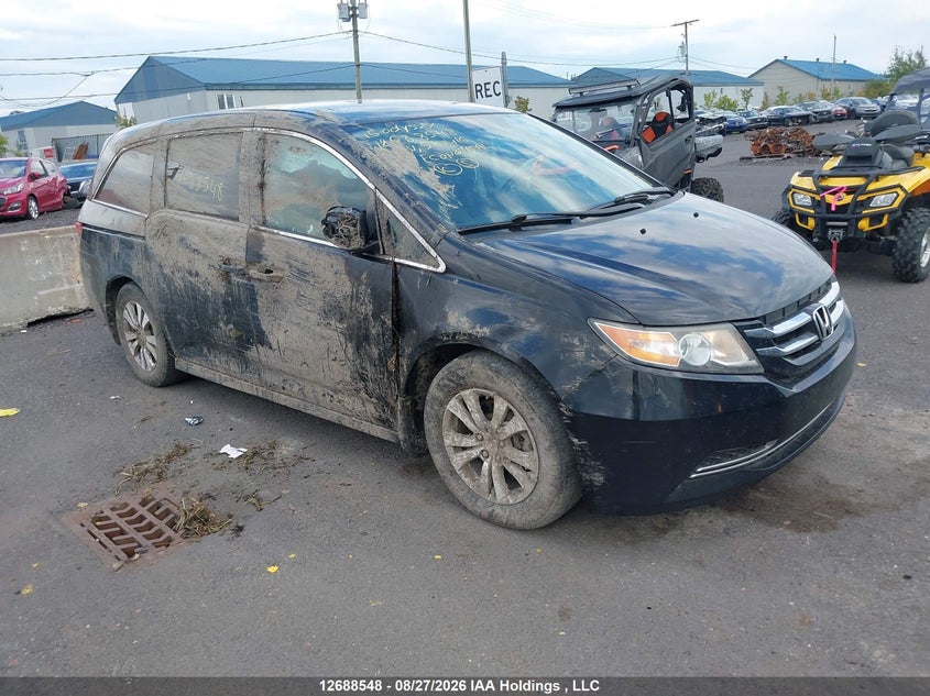 2015 Honda Odyssey Se, Right Side, IAAI, VIN 5FNRL5H39FB510416