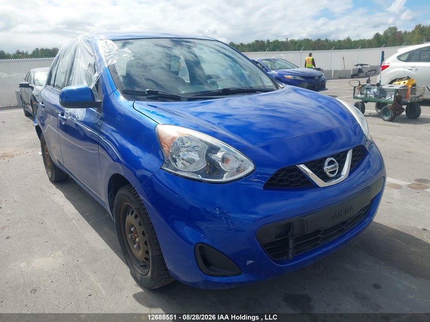 2015 Nissan Micra, Удар сзади, IAAI, VIN 3N1CK3CP7FL209011