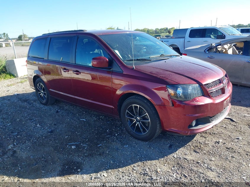 2017 Dodge Grand Caravan Gt, Левый бок, IAAI, VIN 2C4RDGEG1HR882128