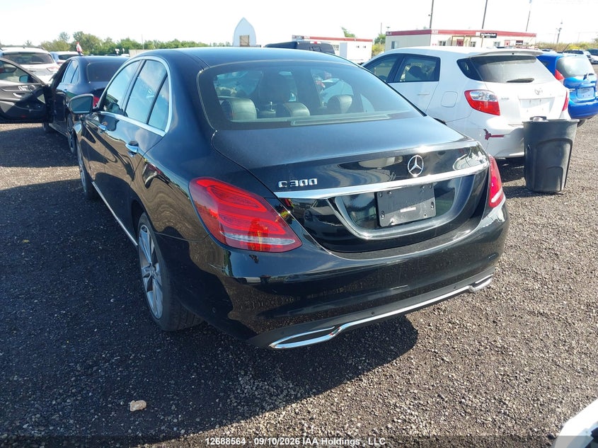 Vin: 55swf4kb4gu163243, lot: 3093218, mercedes-benz c 300 4matic 20163
