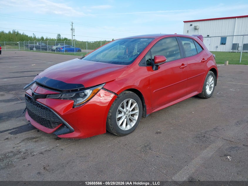 Vin: jtnk4rbe8k3009858, lot: 3093220, toyota corolla 20192