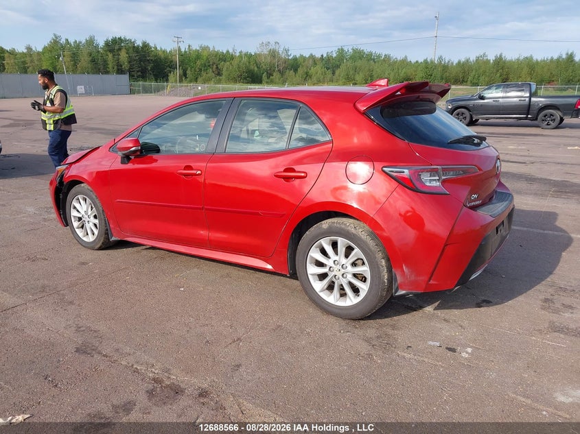 Vin: jtnk4rbe8k3009858, lot: 3093220, toyota corolla 20193