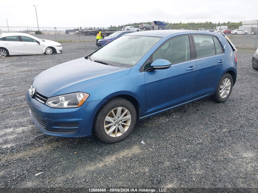 Vin: 3vw217auxgm045855, lot: 3093222, volkswagen golf 1.8 tsi comfortline/1.8 tsi highline/1.8 tsi trendline 20162
