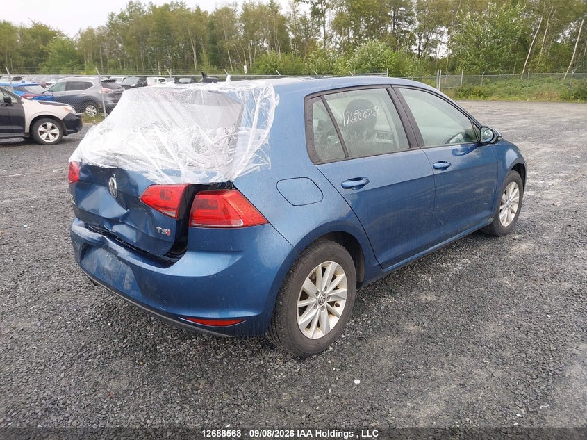 Vin: 3vw217auxgm045855, lot: 3093222, volkswagen golf 1.8 tsi comfortline/1.8 tsi highline/1.8 tsi trendline 20164