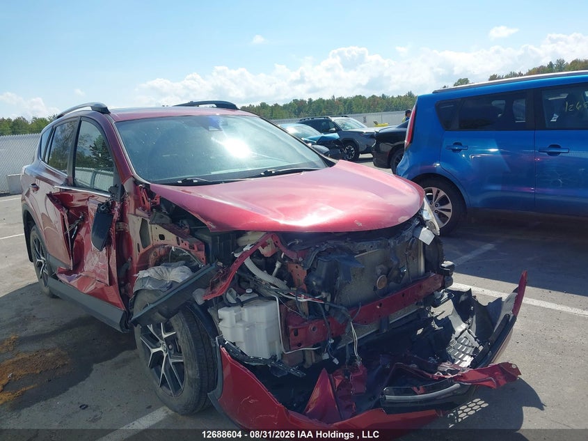 2018 Toyota Rav4 Se, Удар спереди, IAAI, VIN 2T3JFREV8JW722440