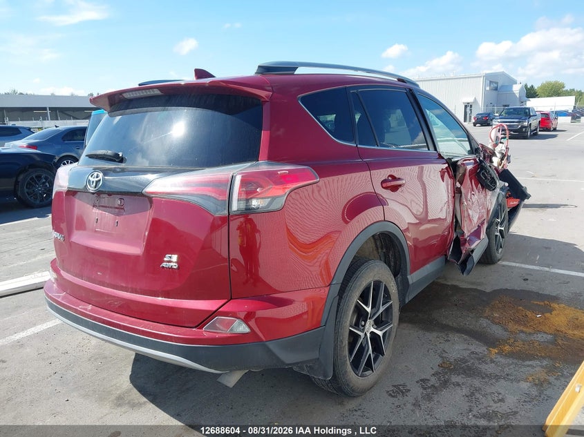 Vin: 2t3jfrev8jw722440, lot: 3093265, toyota rav4 se 20184