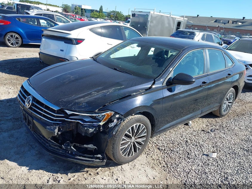 2019 Volkswagen Jetta, Удар спереду, IAAI, VIN 3VWE57BU2KM225954 — фото 2