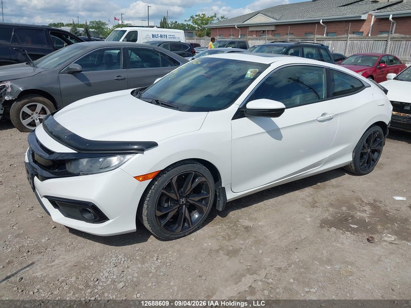 Vin: 2hgfc4b81kh401553, lot: 3093271, honda civic sport 20192