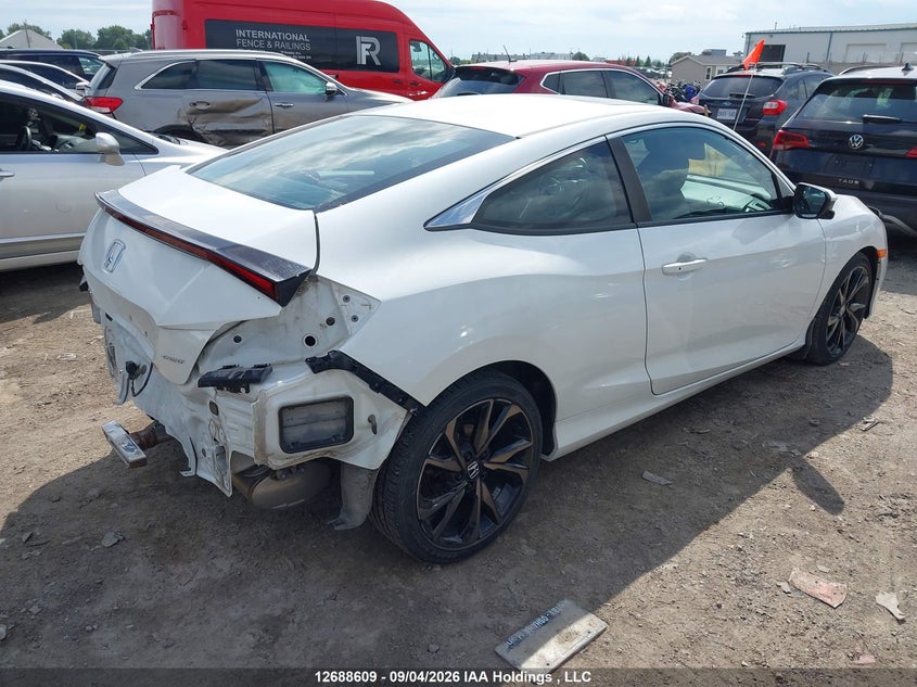 Vin: 2hgfc4b81kh401553, lot: 3093271, honda civic sport 20194
