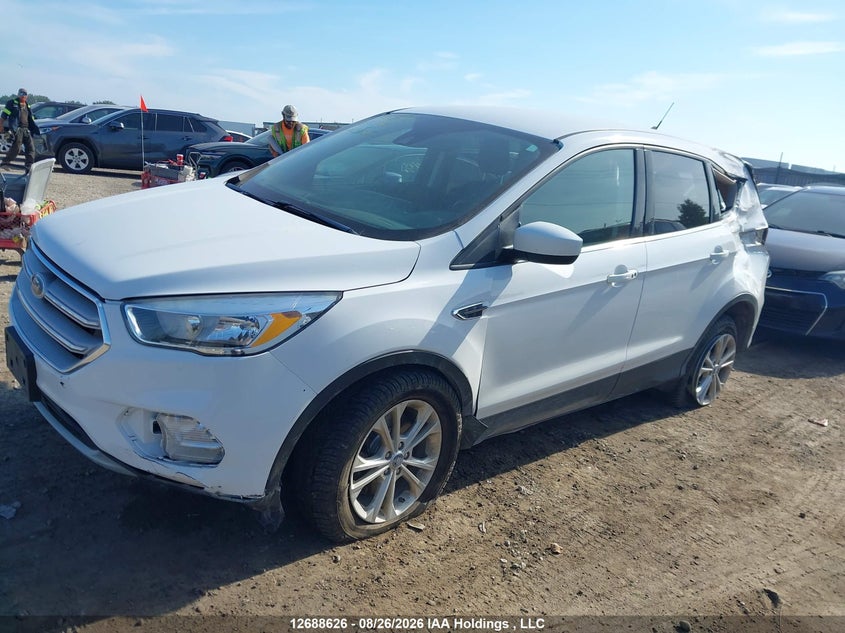 2019 Ford Escape, Left Side, IAAI, VIN 1FMCU9GD0KUB35338 — photo 2