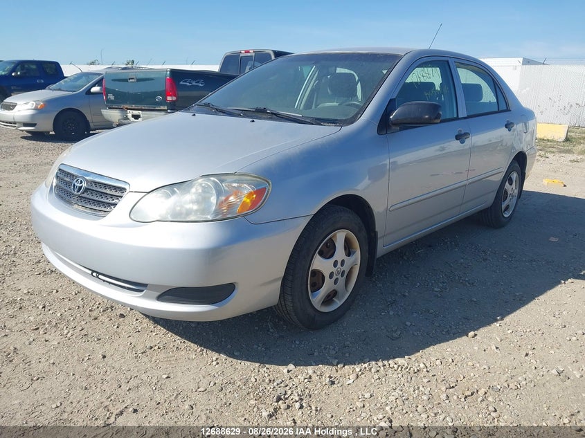2006 Toyota Corolla, Charity, IAAI, VIN 2T1BR32E46C708498 — photo 2