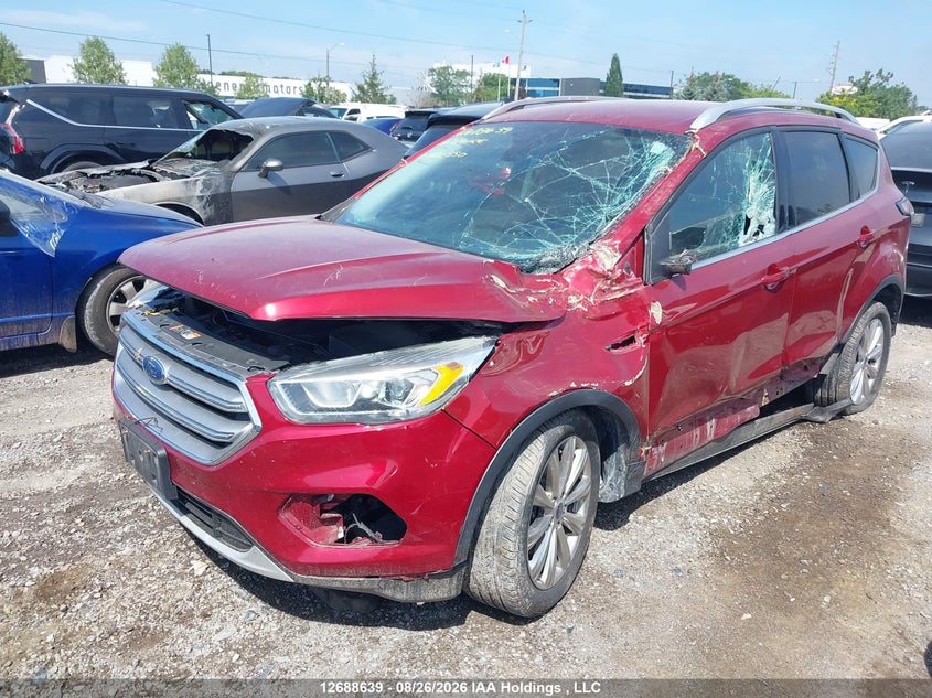 2017 Ford Escape, Удар спереду, IAAI, VIN 1FMCU9J95HUA26550 — фото 2