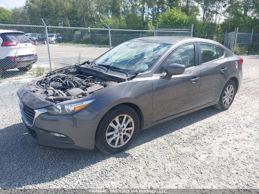 Vin: 3mzbn1v7xhm128337, lot: 3093314, mazda mazda3 gs 20172