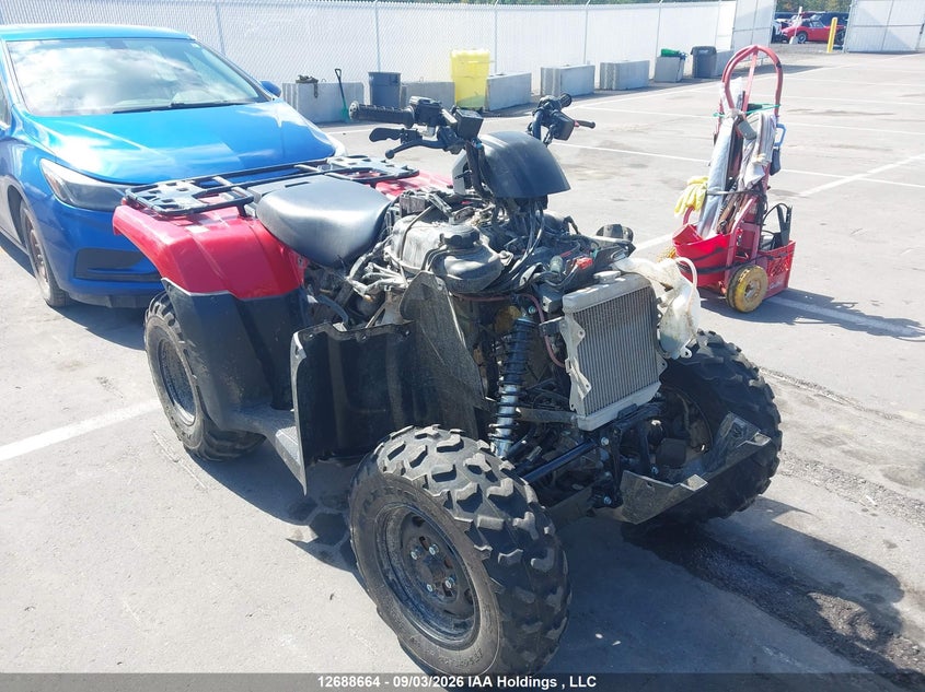 2025 Honda Trx420 Fm, Front, IAAI, VIN 1HFTE4021SJ101624