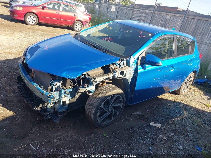 Vin: jtnkarje5jj574928, lot: 3093346, toyota corolla im 20182