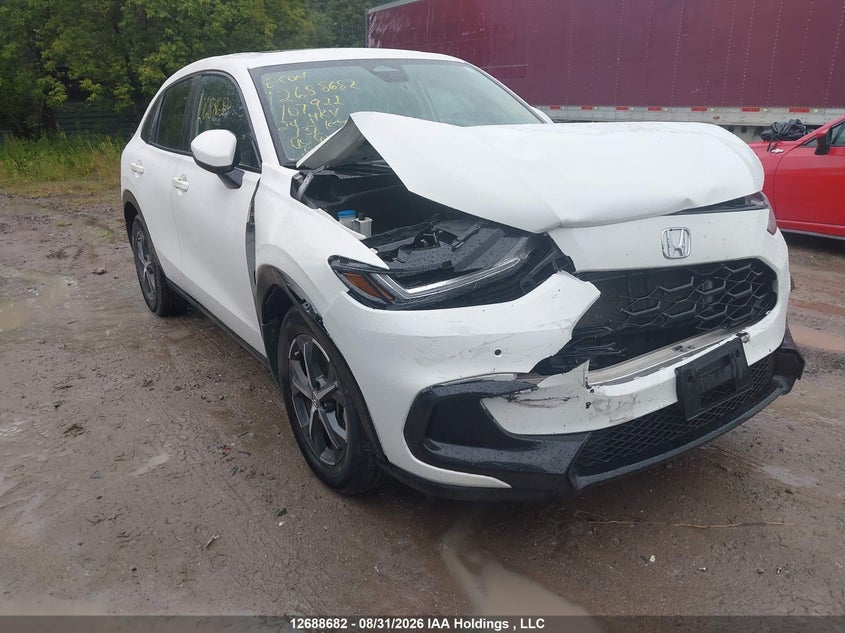 2024 Honda Hr-V, Удар спереди, IAAI, VIN 3CZRZ2H70RM107922