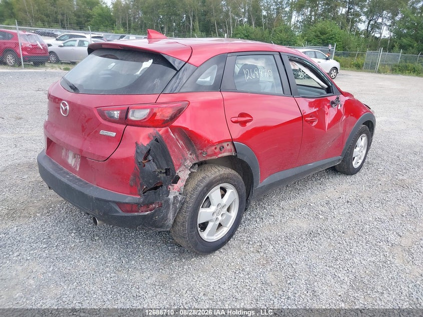 Vin: jm1dkfc76g0131208, lot: 3093377, mazda cx-3 touring 20164