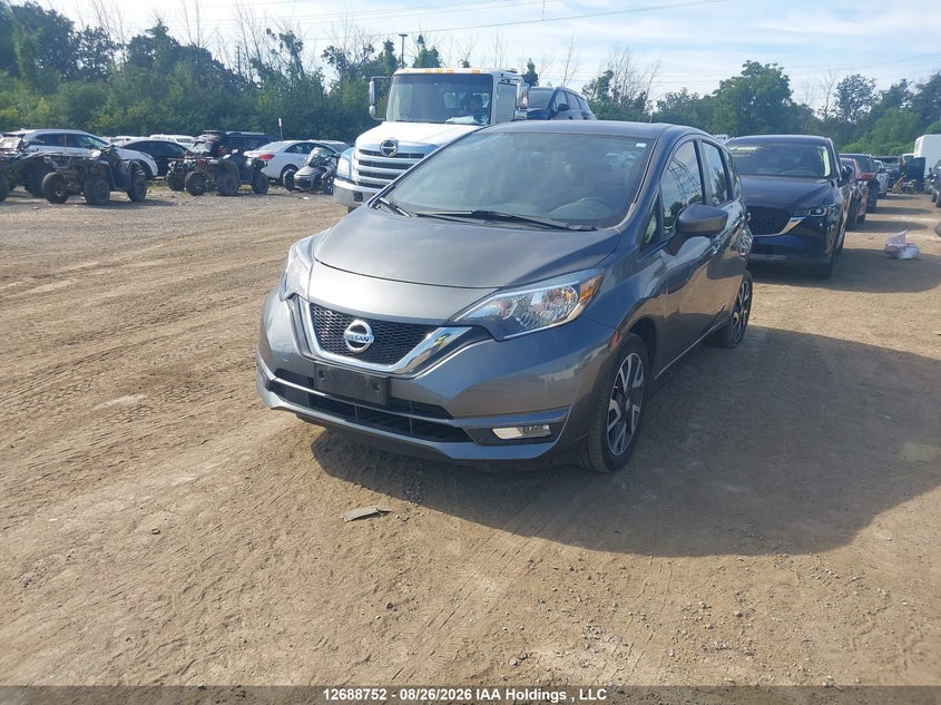 2017 Nissan Note, Удар ззаду, IAAI, VIN 3N1CE2CP1HL352699 — фото 2