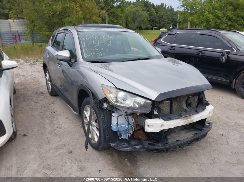 2015 Mazda Cx -5 Gt 4Dr Awd, Front, IAAI, VIN JM3KE4DY1F0475142