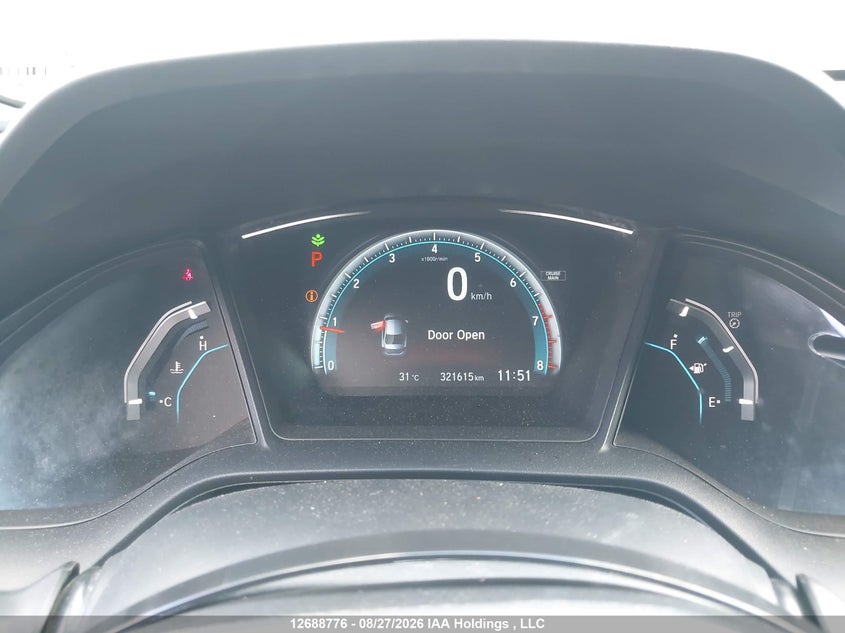 2018 HONDA CIVIC SEDAN 2.0L I-4 DOHC, VVT, REGULAR , 158HP