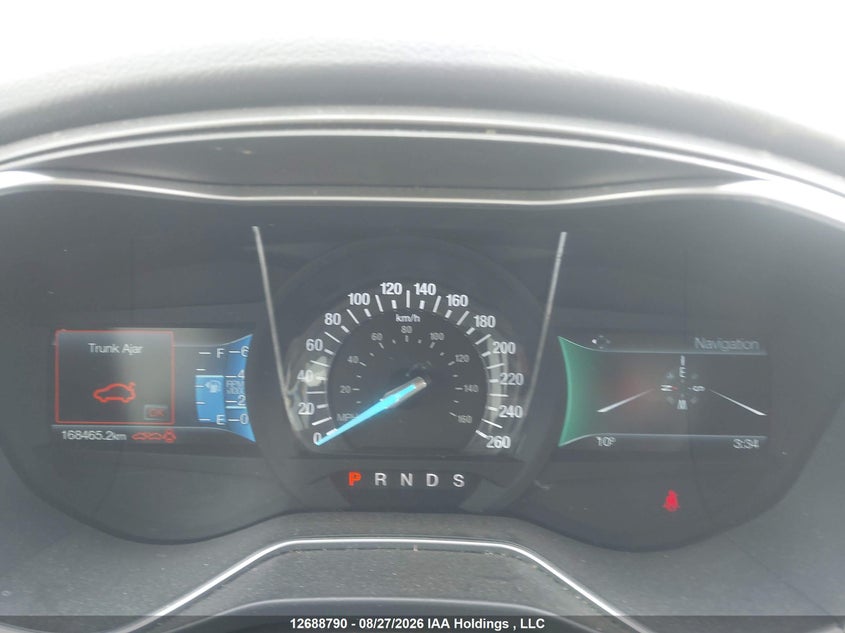 2015 FORD FUSION SEDAN 2.0L I-4 DI, DOHC, VVT, TURBO, REGULAR , 231HP