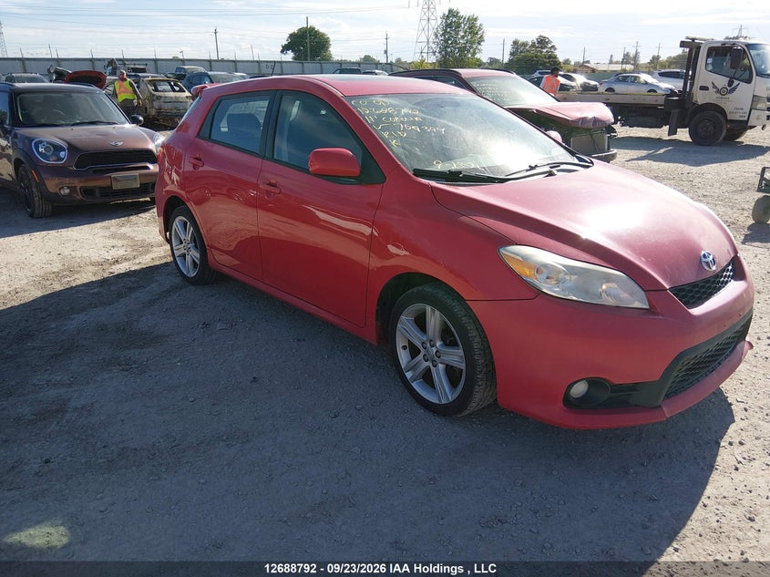 Vin: 2t1ku4ee5bc709394, lot: 3093459, toyota corolla matrix 2011 img_1