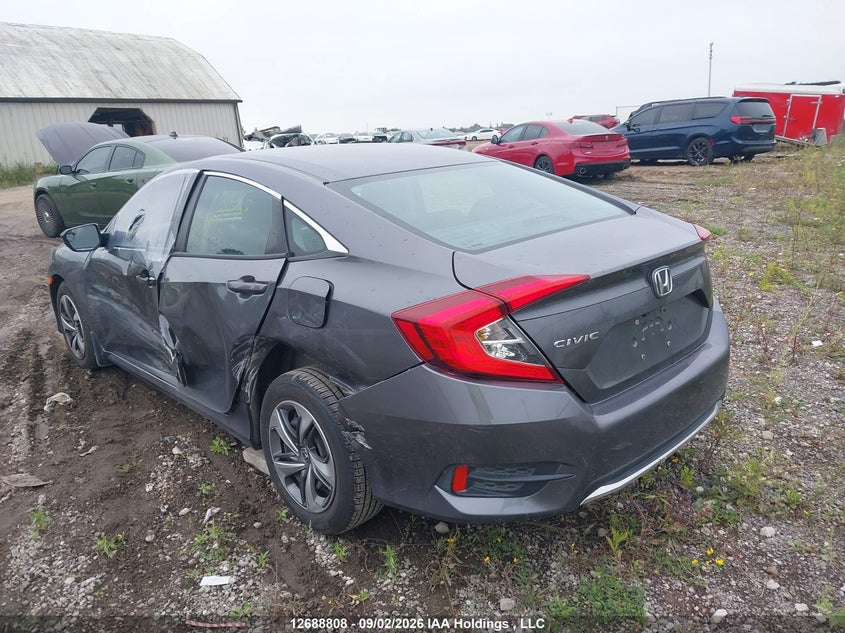 Vin: 2hgfc2f56kh004733, lot: 3093475, honda civic lx 20193
