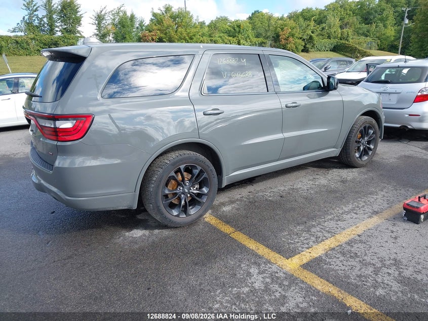 Vin: 1c4rdjag9mc643688, lot: 3093491, dodge durango sxt 20214