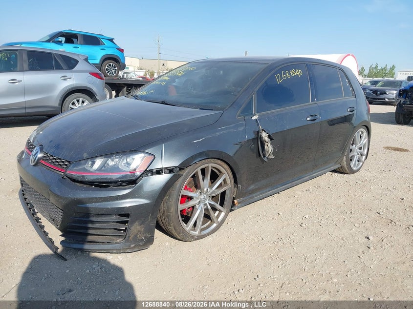 Vin: 3vw4t7au3fm005831, lot: 3093508, volkswagen golf gti 5-door autobahn 20152